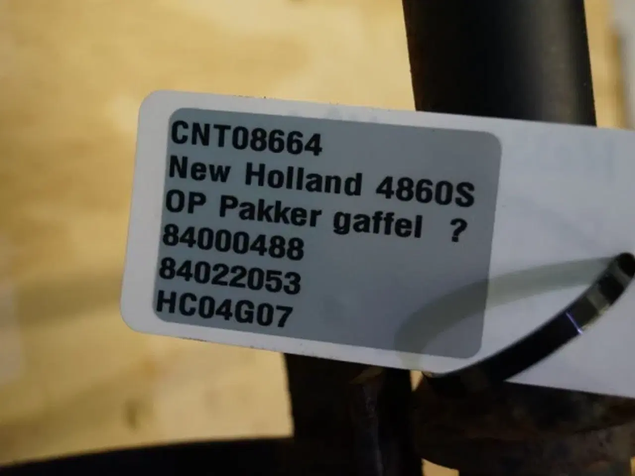 Billede 4 - New Holland 4860S Gaffel 84000488