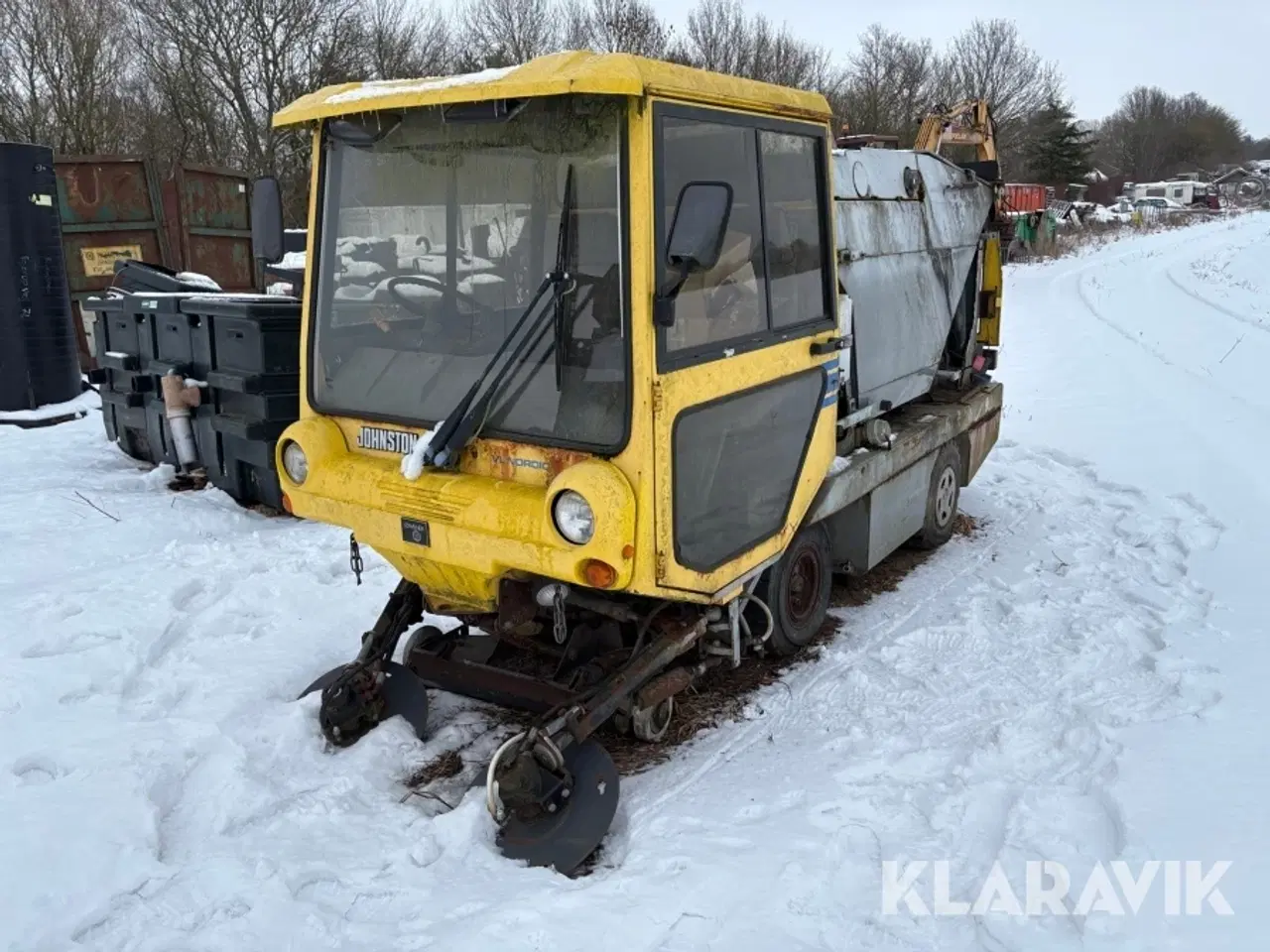 Billede 1 - Fejemaskine Johnston VL Nordic