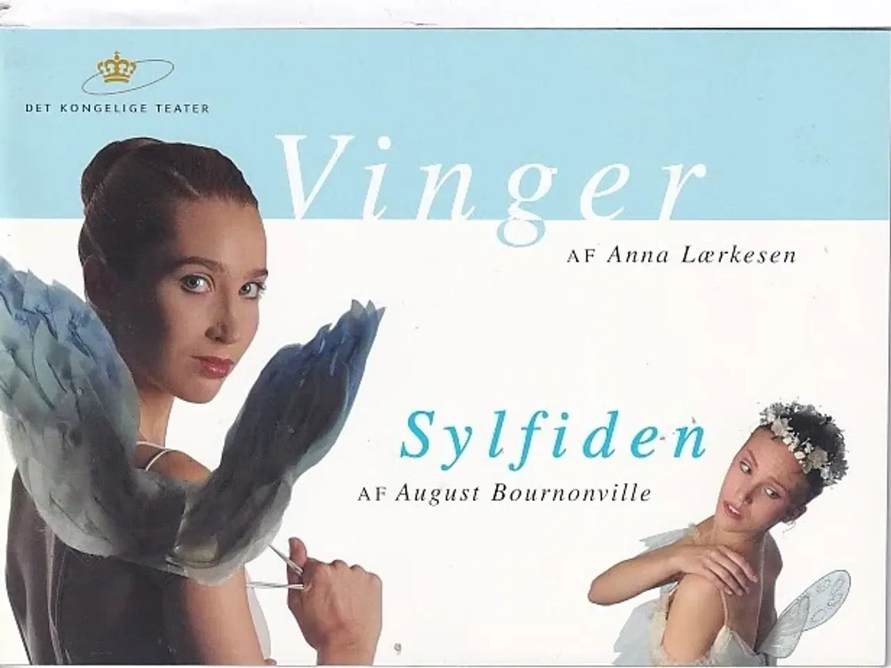 Billede 1 - Sylfiden - Ballet 2001 - Det Kongelige Teater - Program A5 - Pæn