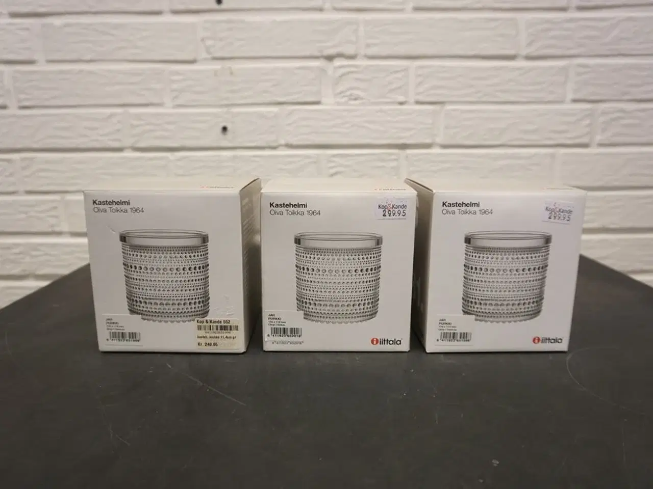 Billede 1 - 3 stk. potter IITTALA