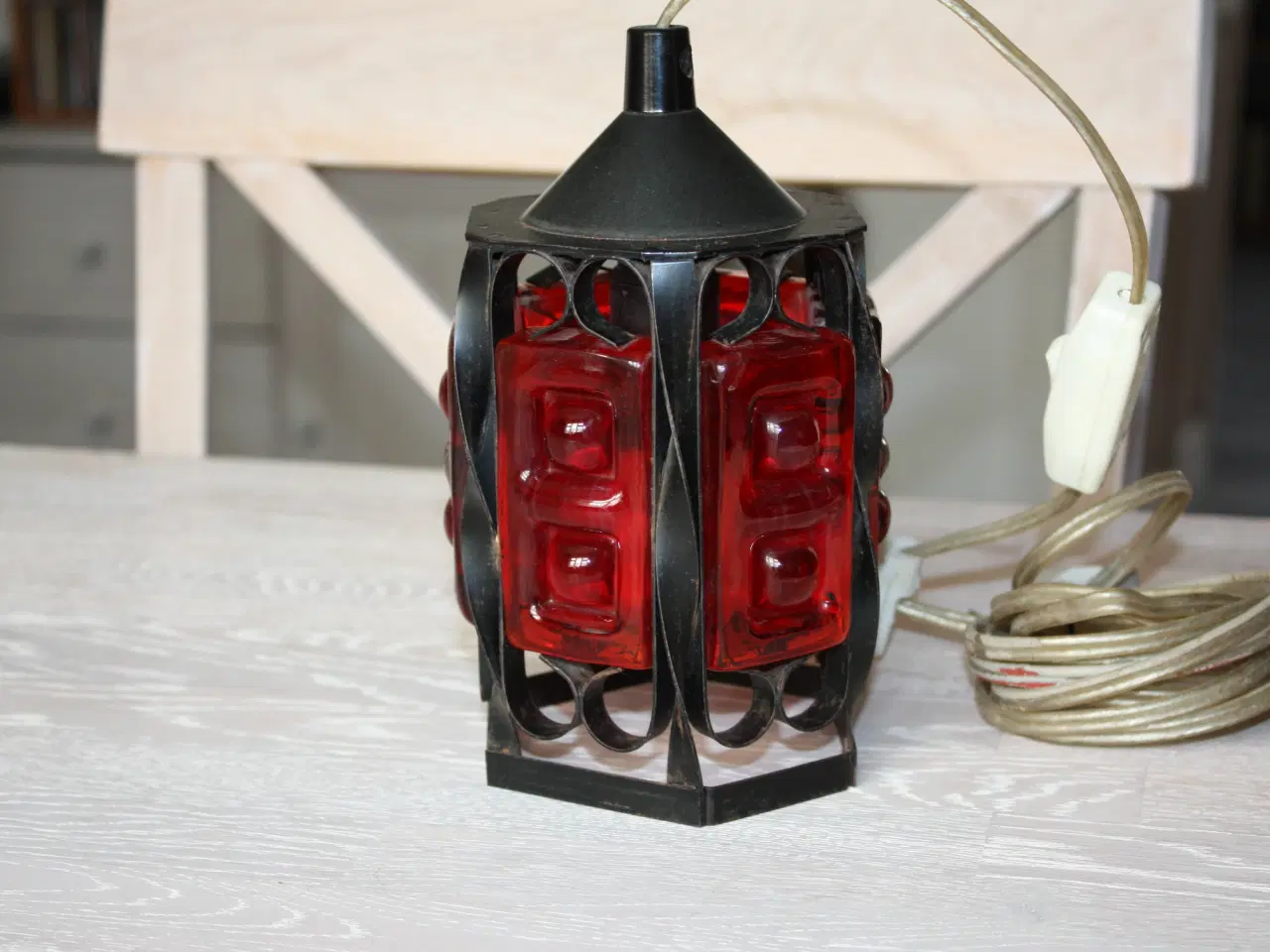 Billede 6 - Alvesta Svensk Design glas lampe højde 19 cm