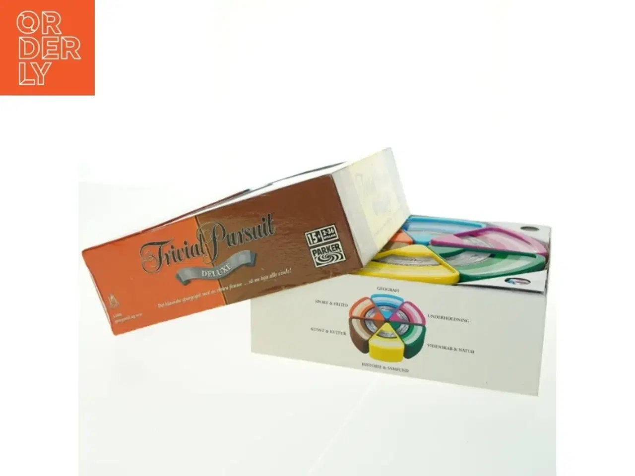 Billede 4 - Trivial Pursuit Deluxe brætspil fra Hasbro (str. 27x9 cm)