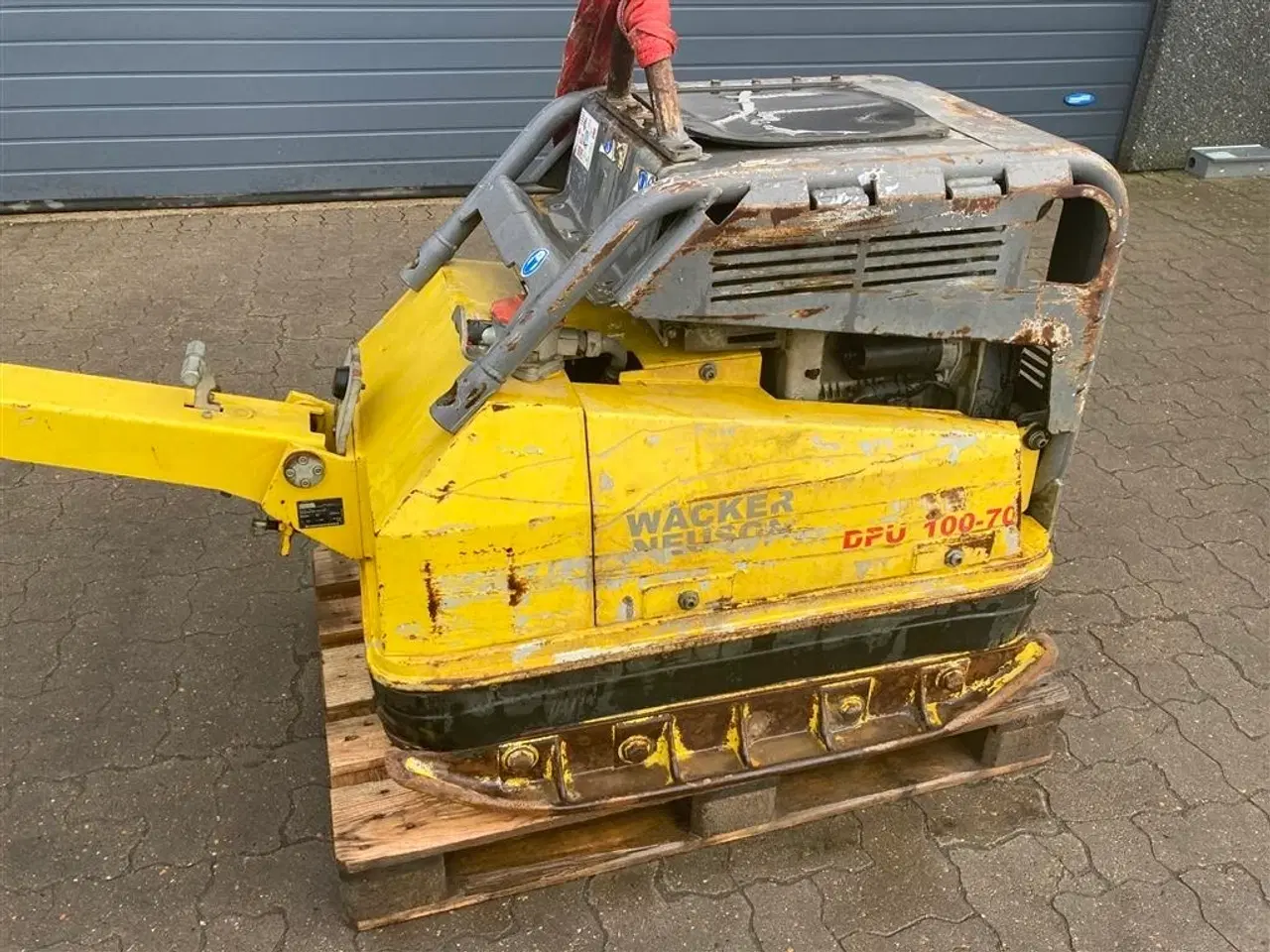 Billede 11 - Wacker DPU 100 - 70 750 kg pladevibrator med frem bak