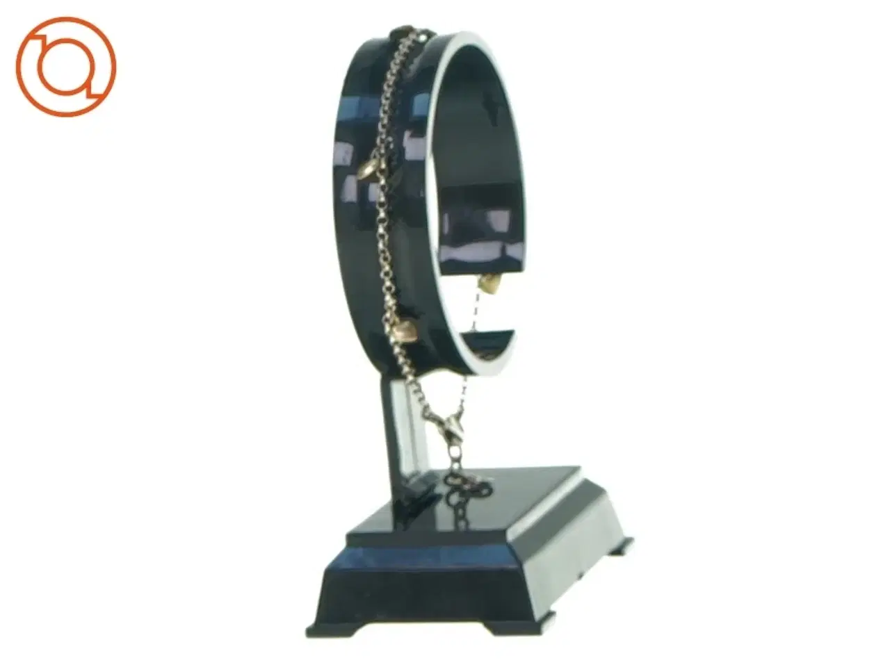 Billede 3 - Armbånd med små hjerter (str. 20 cm )