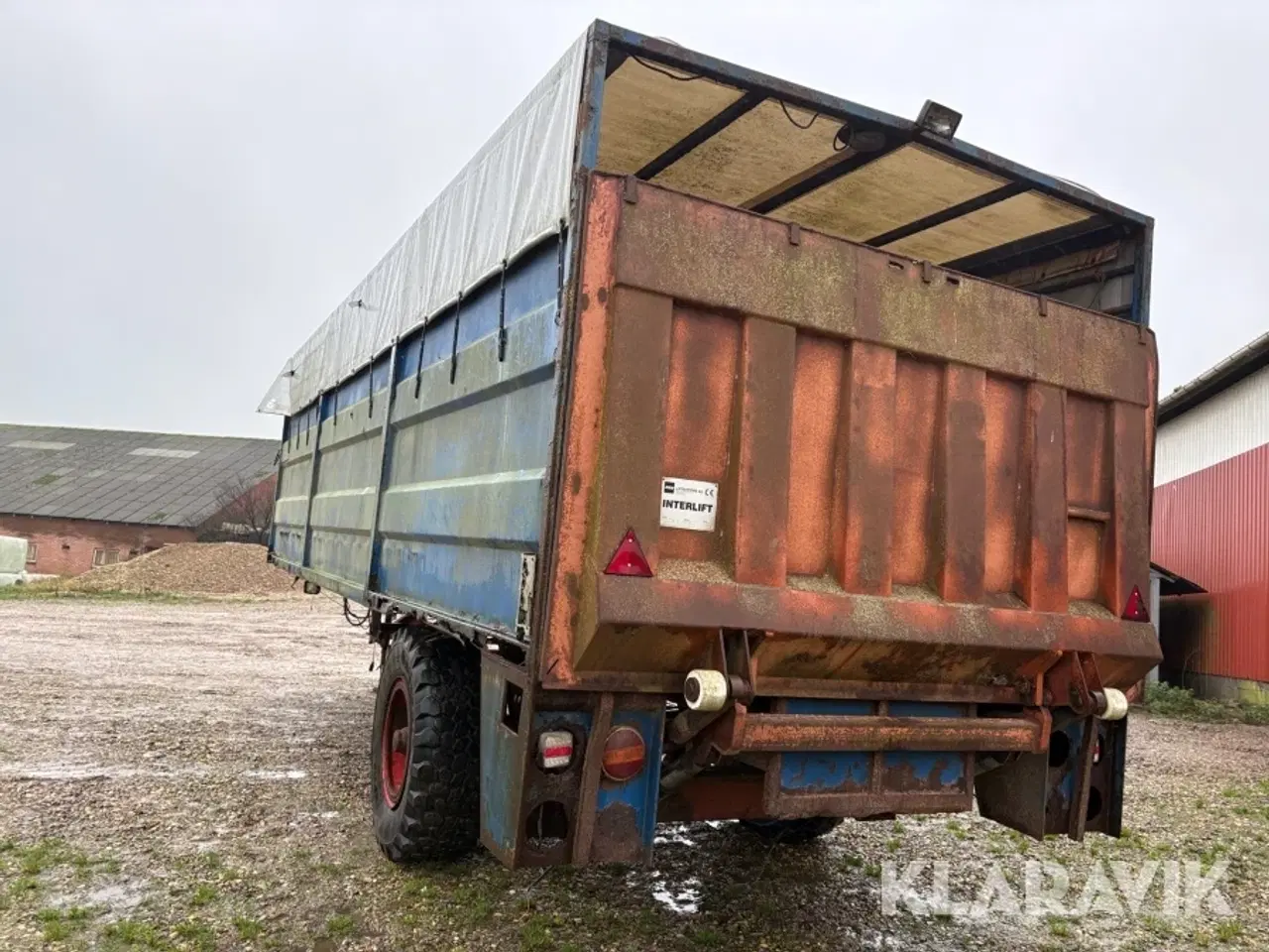 Billede 7 - Grisevogn med læsser