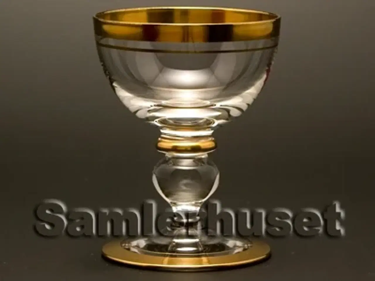 Billede 1 - Gyldenholm Likørglas. H:7,3 cm.