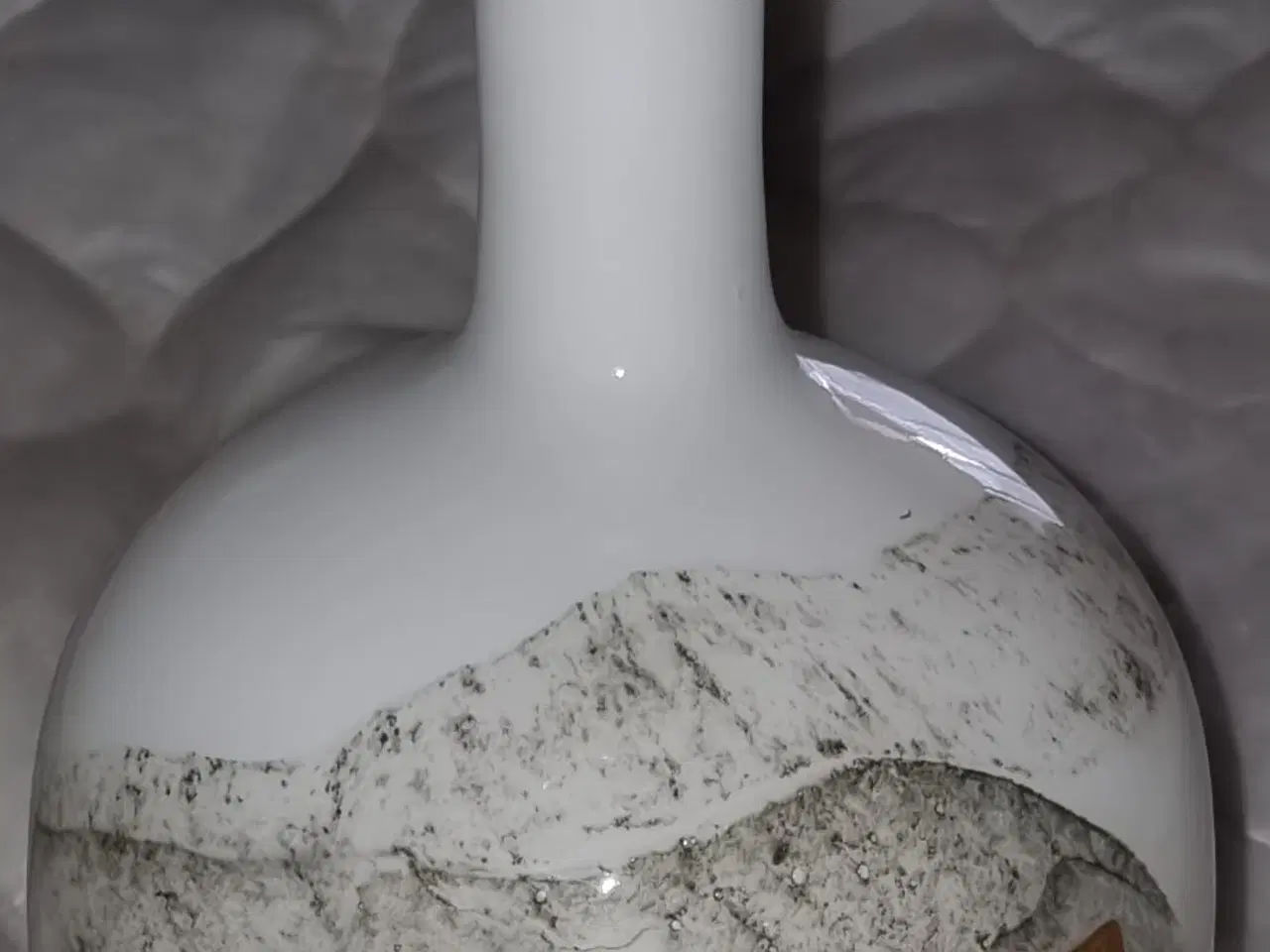 Billede 1 - holmegaard porcelæn lampe lamp art symmetris