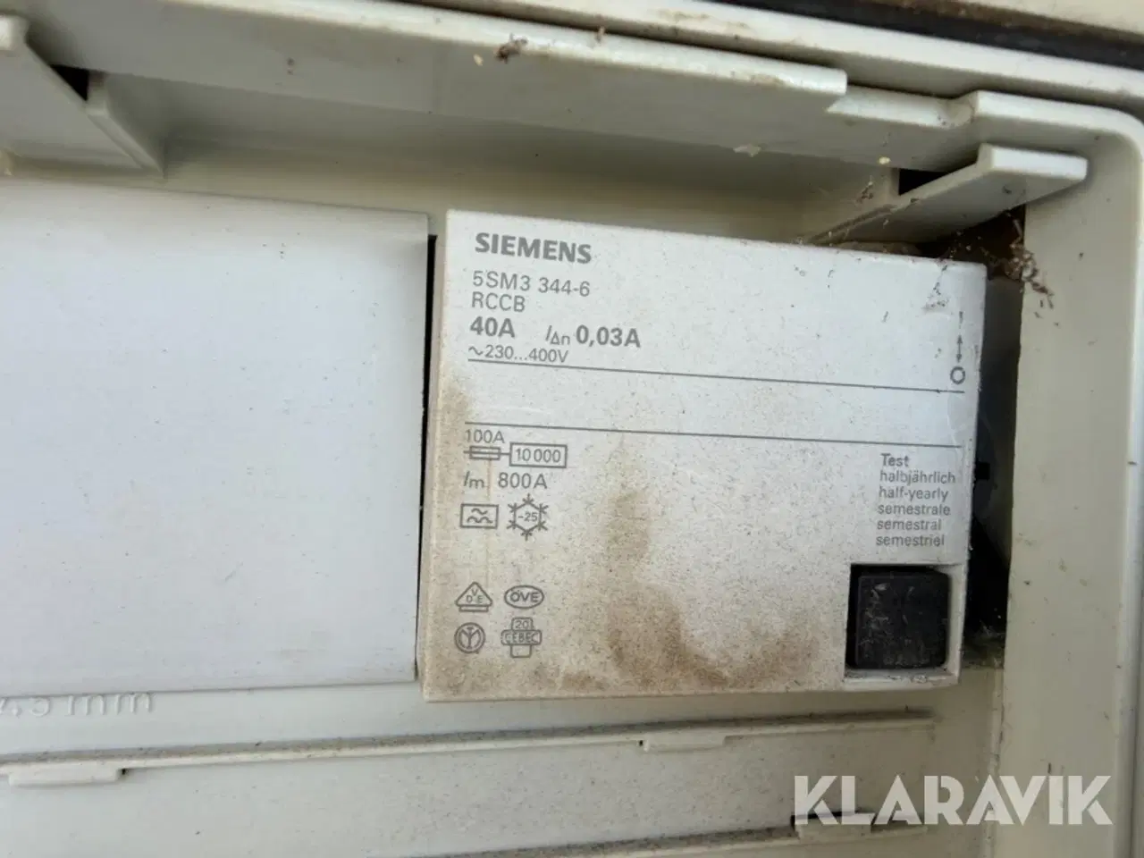 Billede 9 - Byggestrømstavle Wexim WT 40