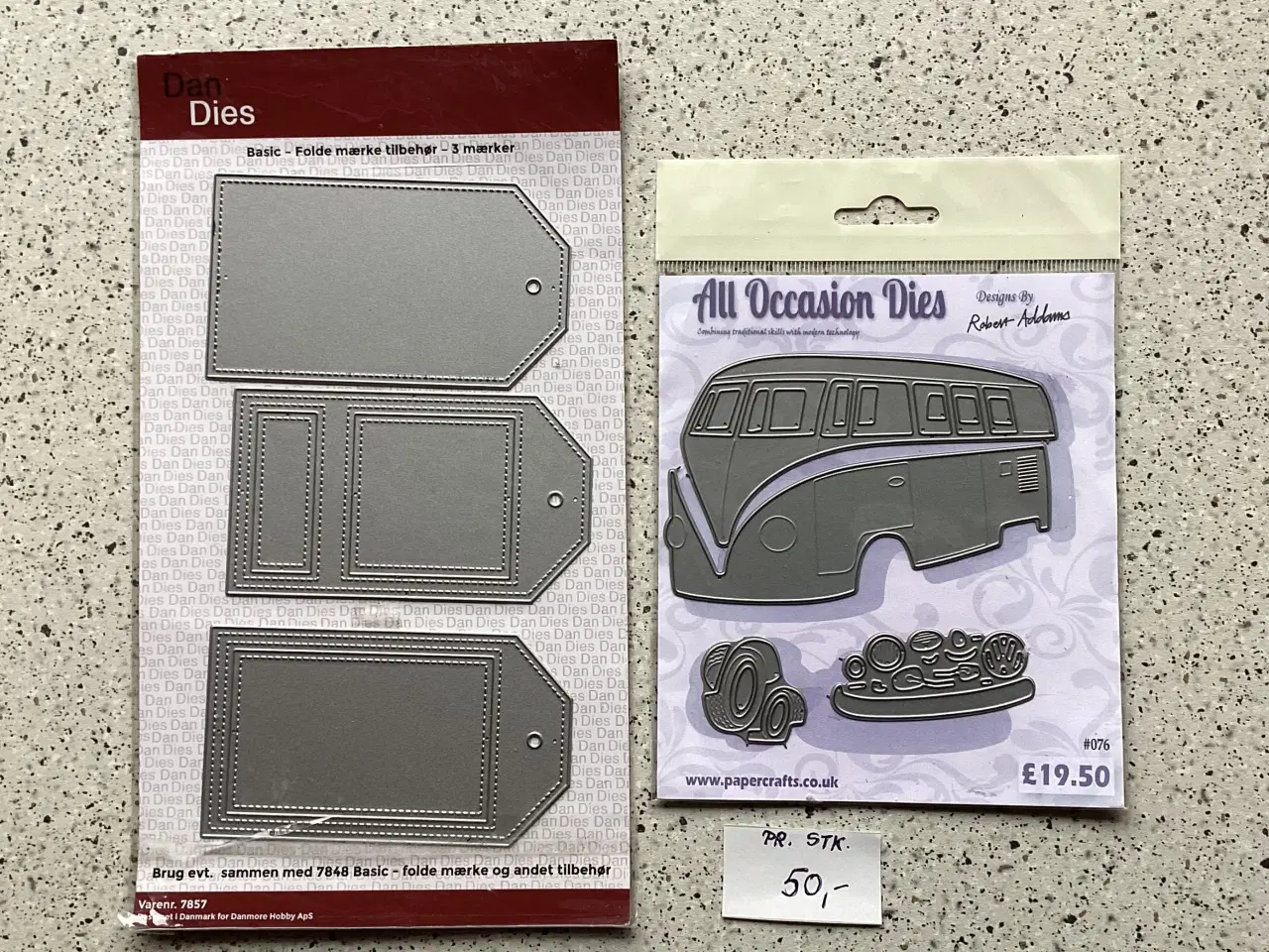 Billede 5 - Scrapbook dies, sæt, embossing, punch, mm. Fra