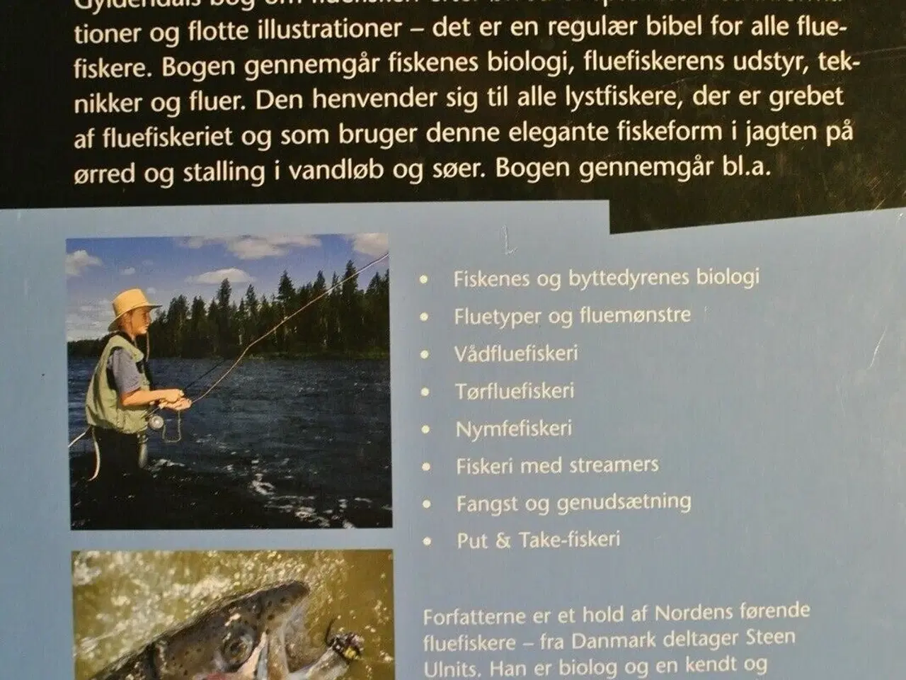 Billede 3 - gyldendals bog om fluefiskeri efter ørred., af gör