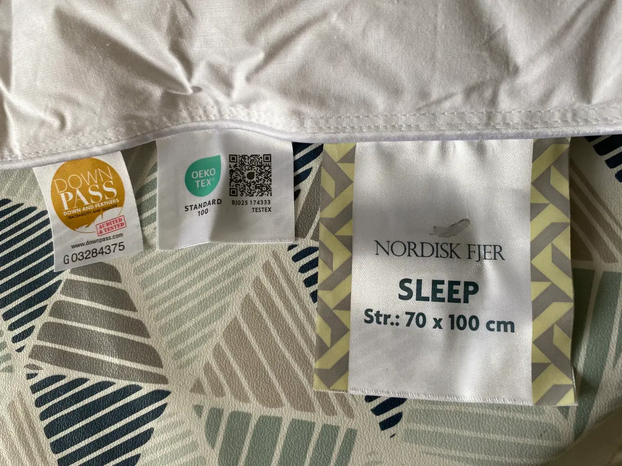 Billede 3 - Lækker ny babydyne fra Nordiskfjer - 90% moskusdun