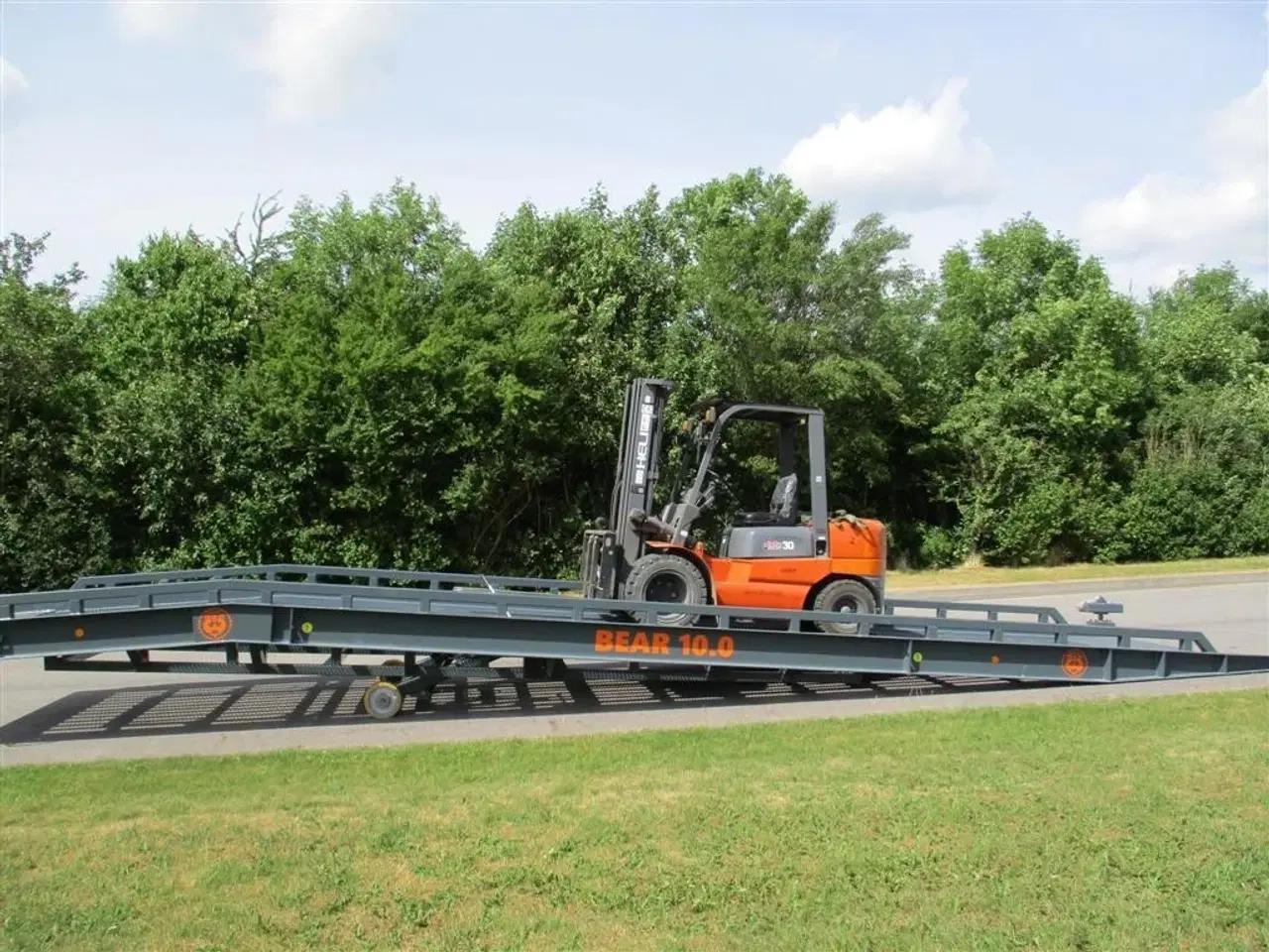 Billede 2 - BEAR 10.0 Læsse rampe 10.000kg