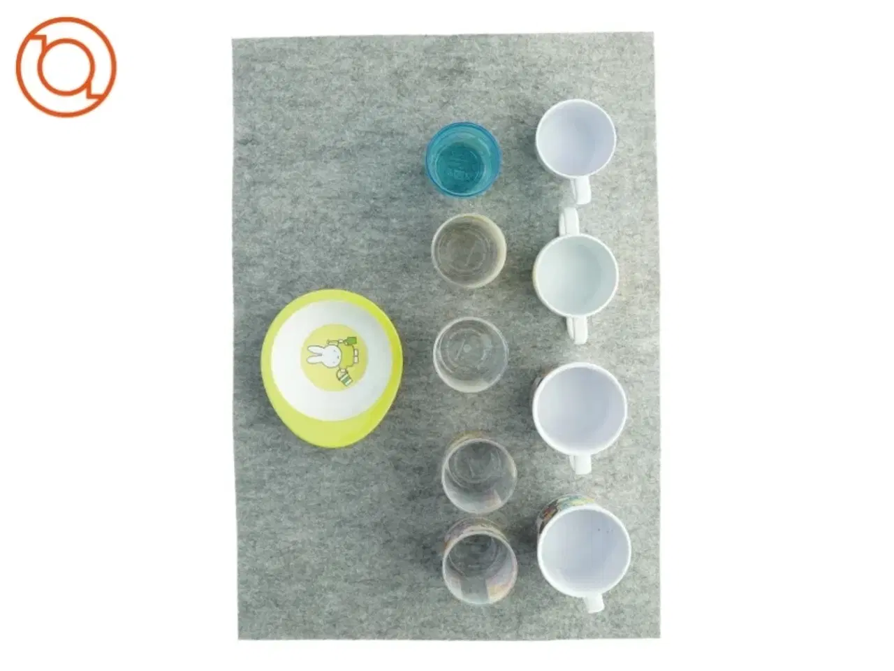 Billede 1 - glas og skåle til børn (str. 10 at 9 og 10 at 7 og 5 1 15)