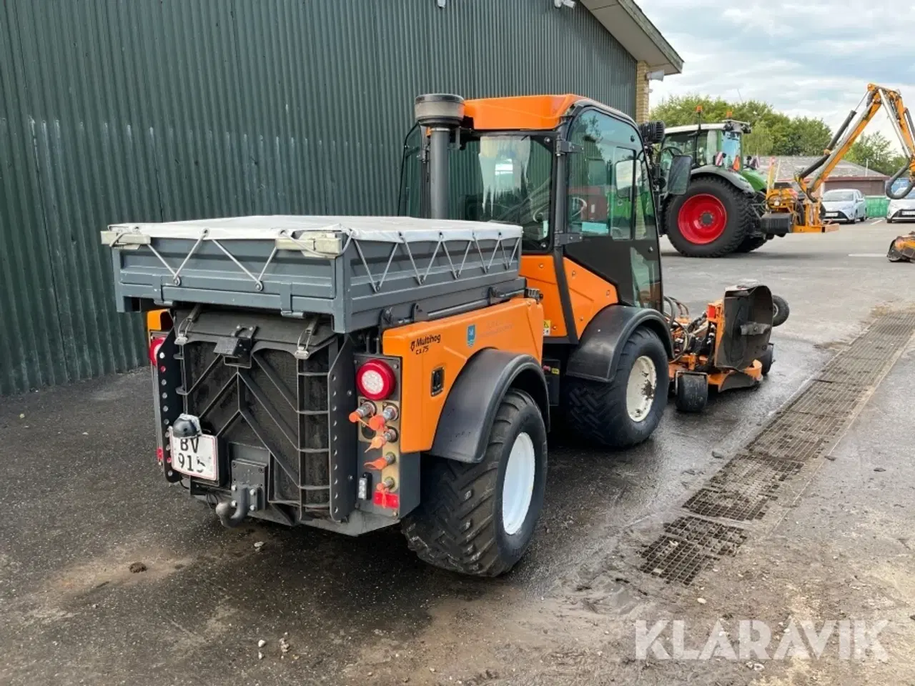 Billede 3 - Redskabsbærer Multihog CX75 med GMR klippebord