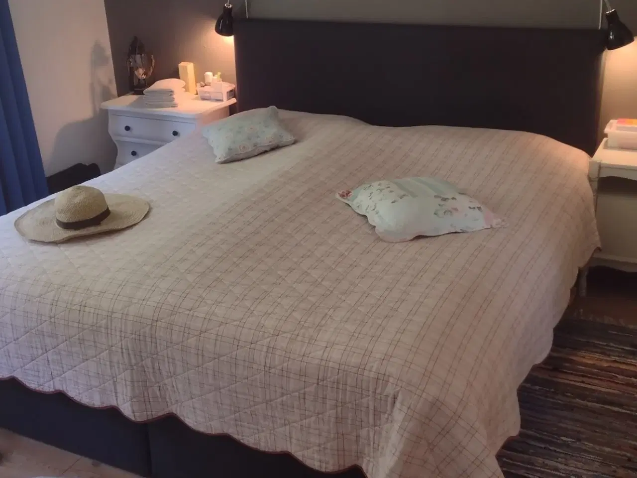 Billede 1 - Dobbeltseng (boxspring)