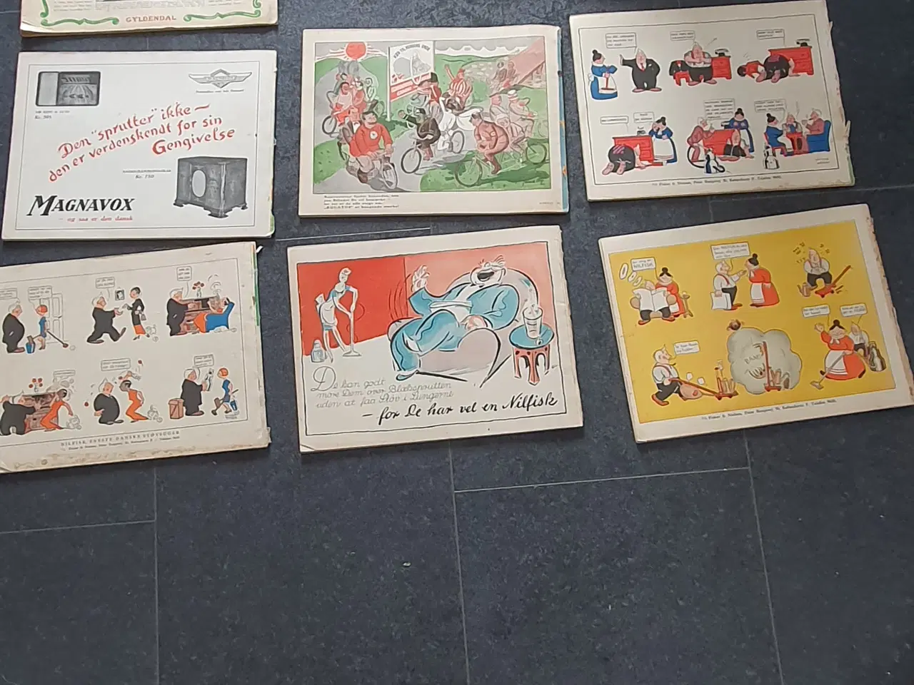 Billede 10 - Blæksprutten  16 stk Tegneserie  fra 1928 og frem