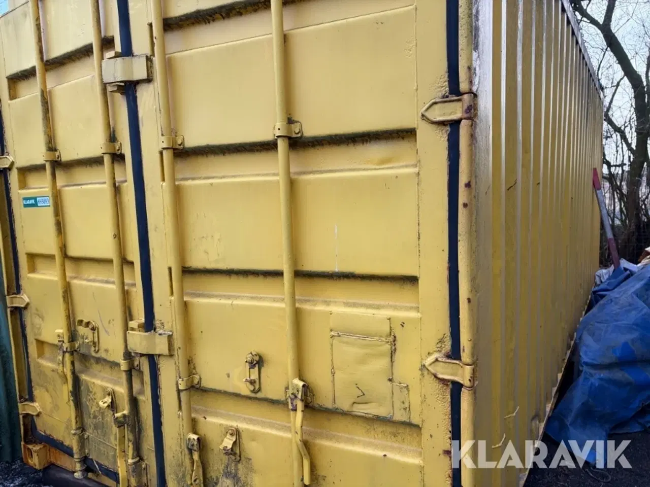 Billede 3 - Skibscontainer med presenning - 20 fod