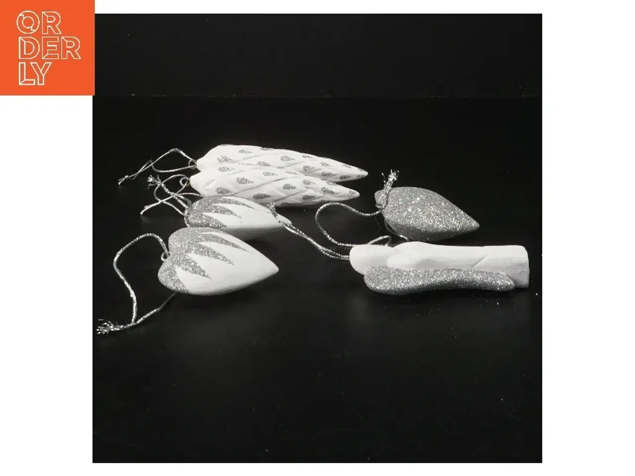 Billede 2 - Juleornamenter sæt (str. 6,5-12 cm)