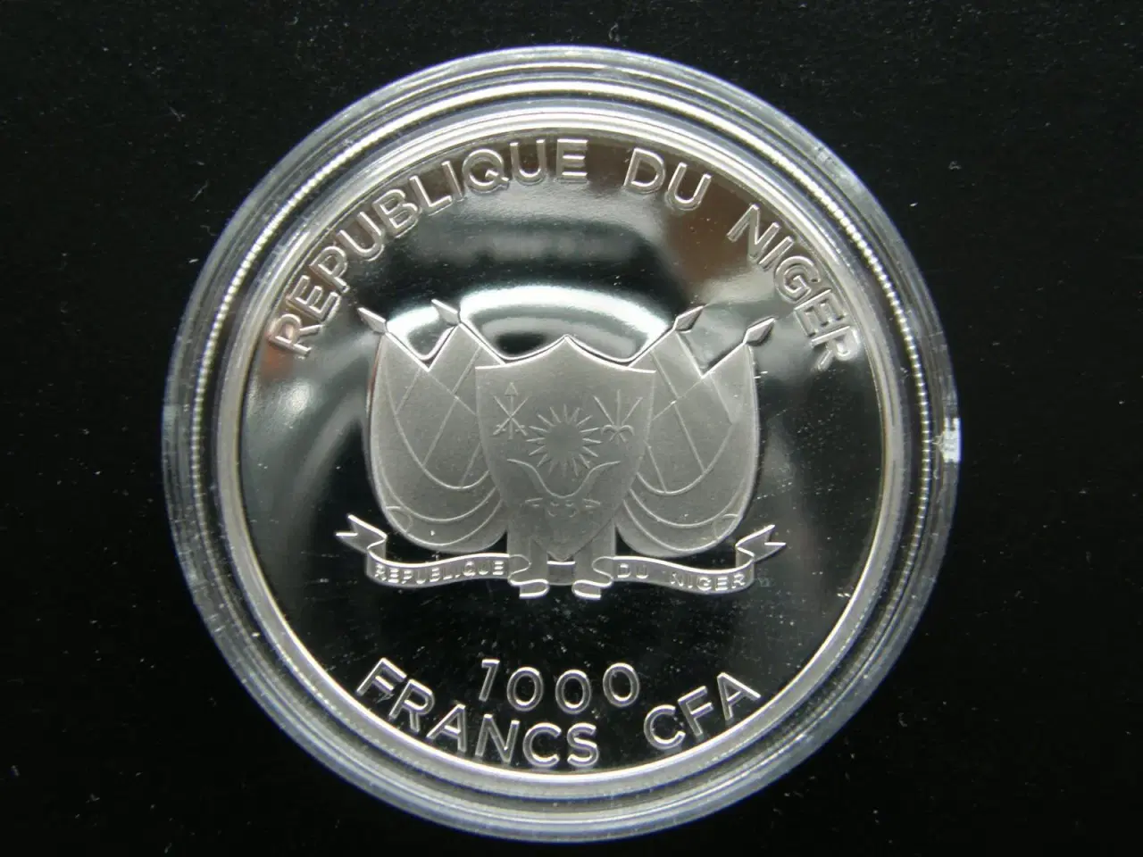 Billede 4 - Niger  1000 Francs  2012  Sølv.