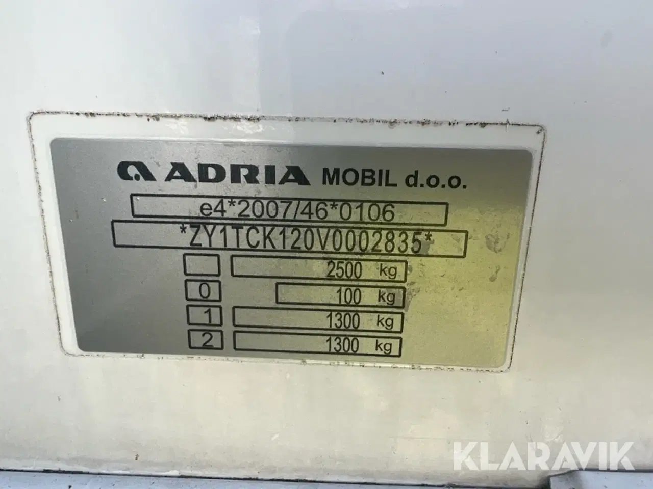 Billede 5 - Campingvogn Adria Alpina 753HT