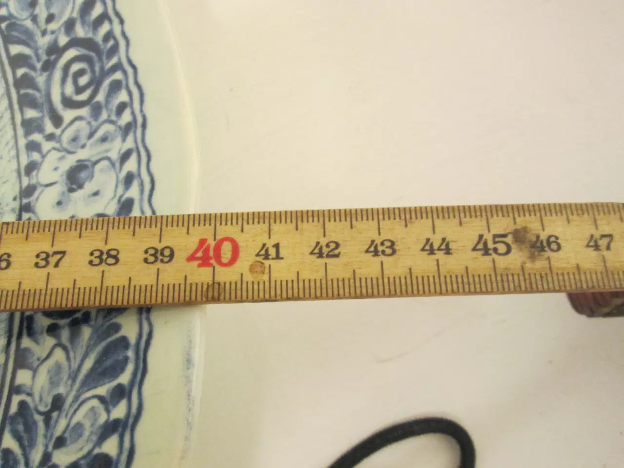 Billede 2 - Stort fad/platte med hollandsk motiv