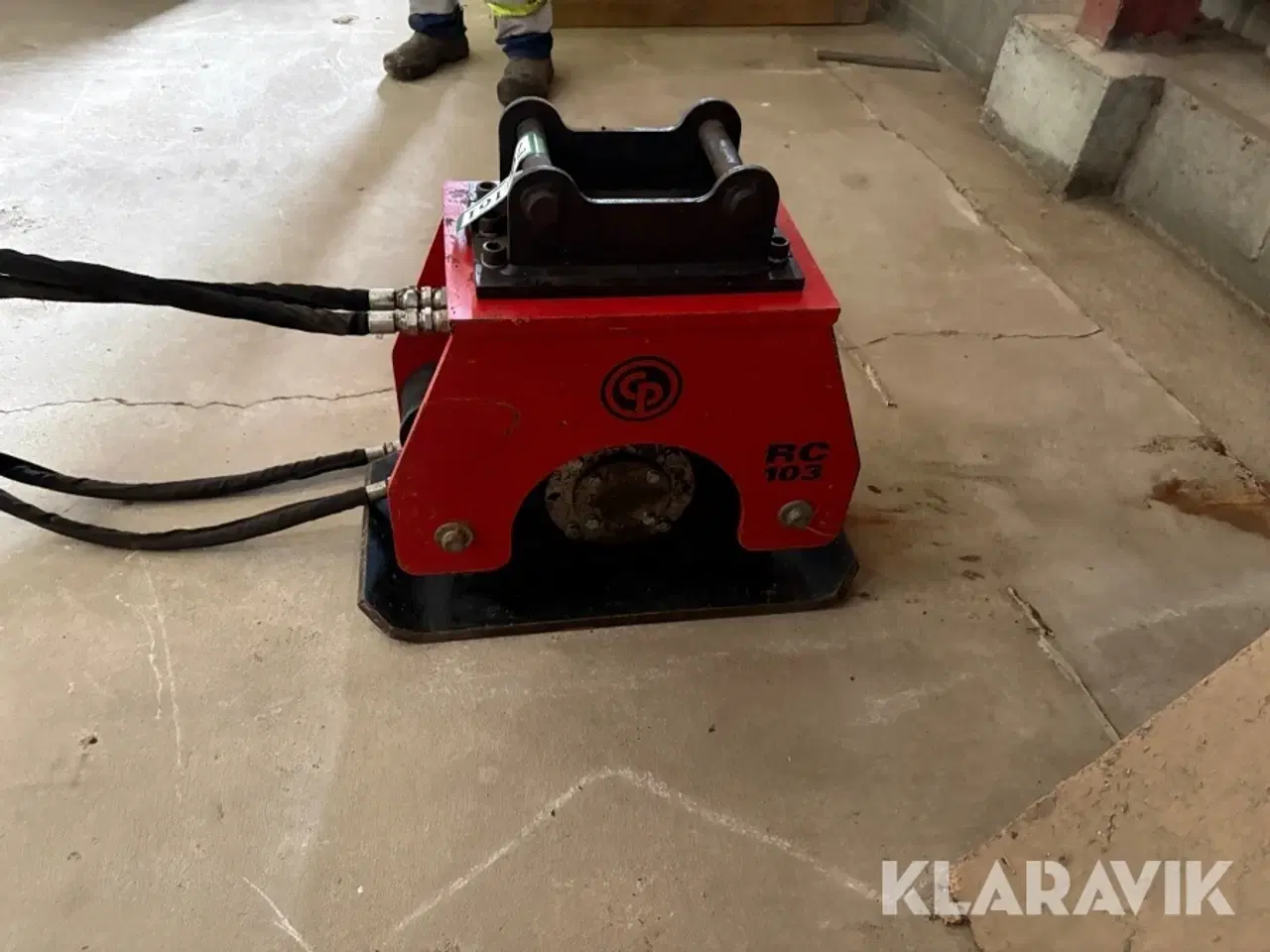 Billede 4 - Pladevibrator CP RC10 med S40 fæste