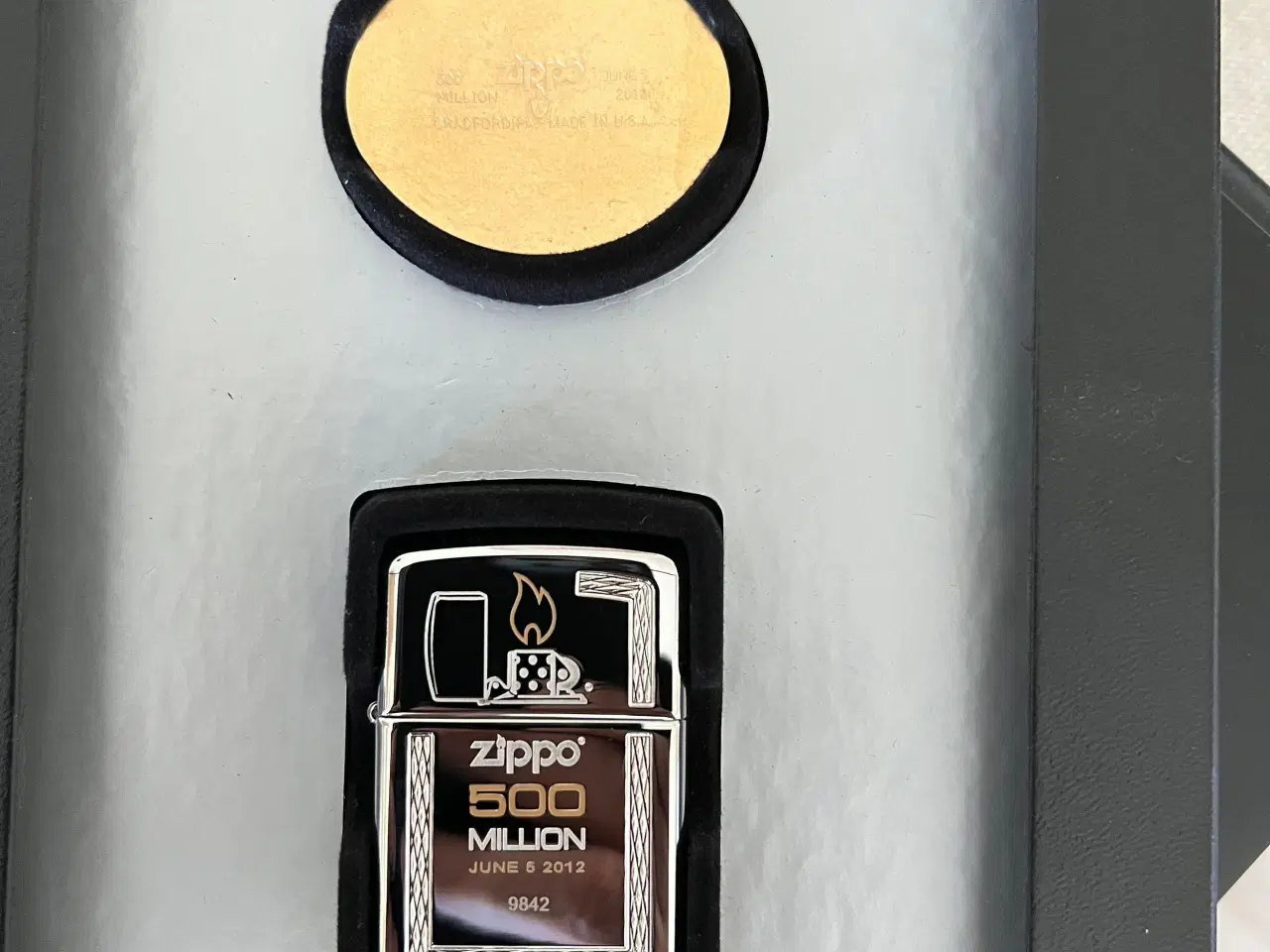Billede 3 - Zippo lighter en særlige udgave  500 mil