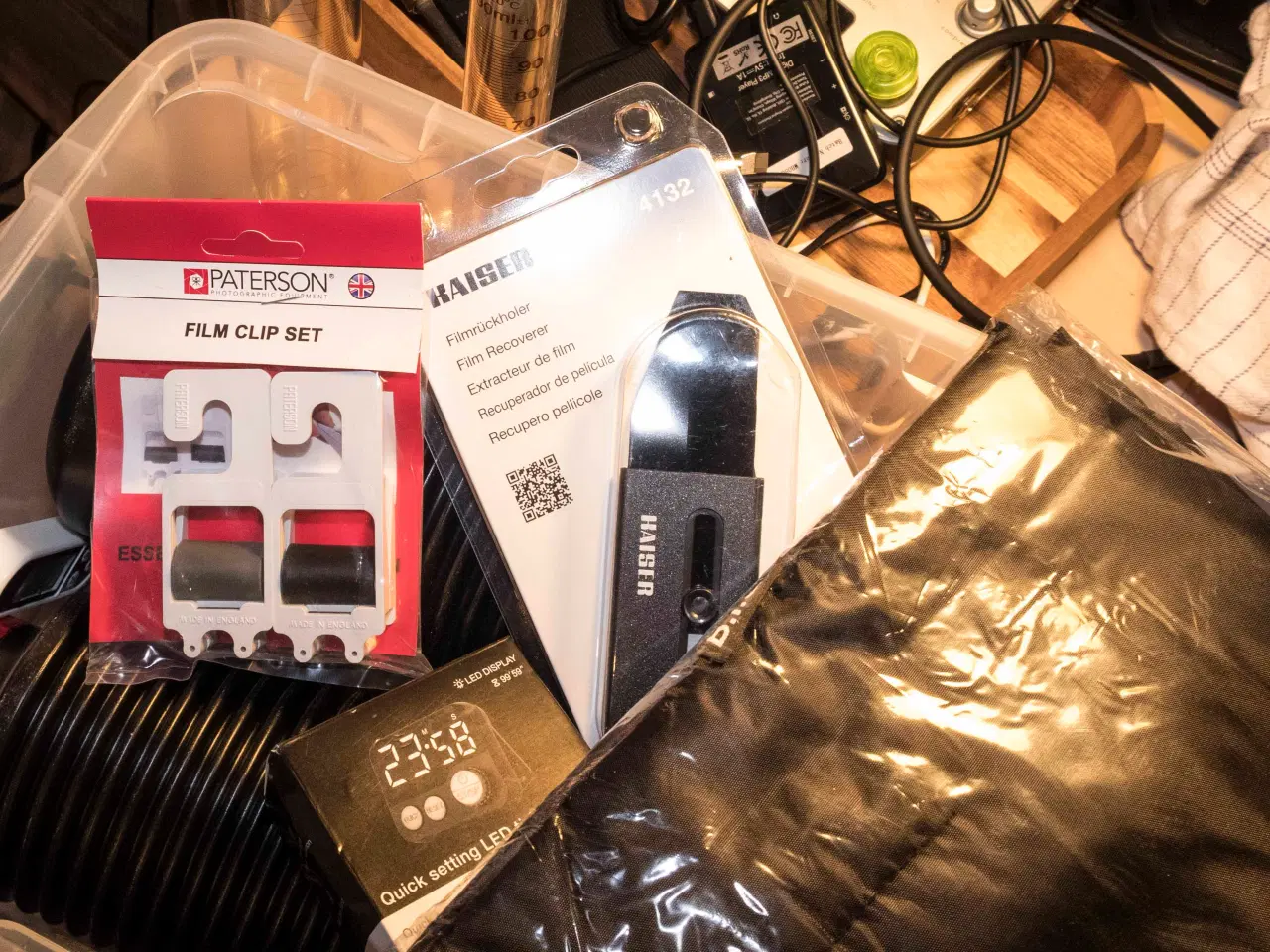 Billede 4 - Foto-Fremkalder kasse. Mørkekammerpost(67x75cm )..