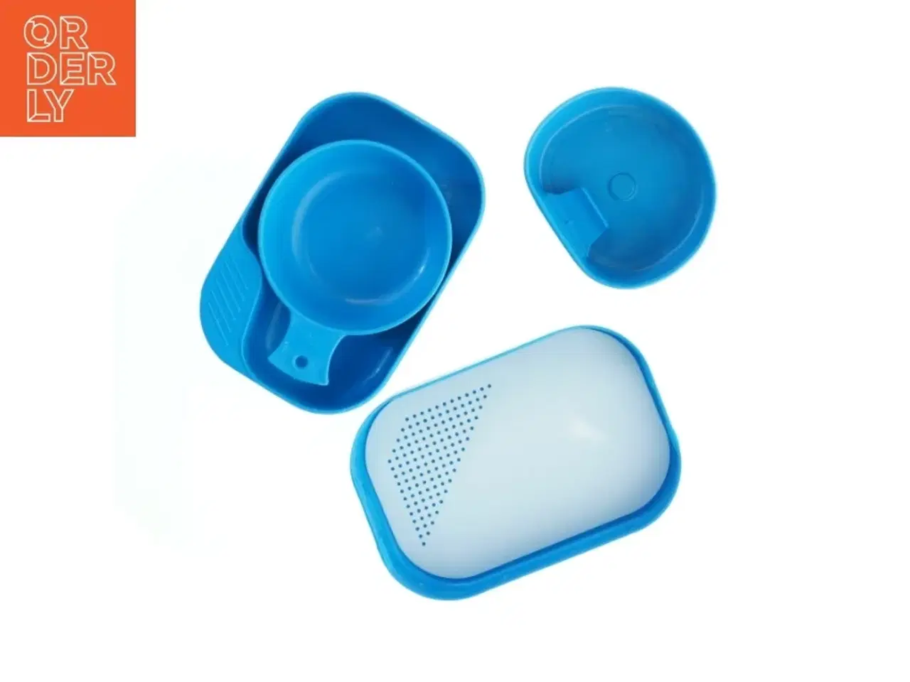 Billede 1 - Blå opbevaringsboks (str. 19x13 cm)