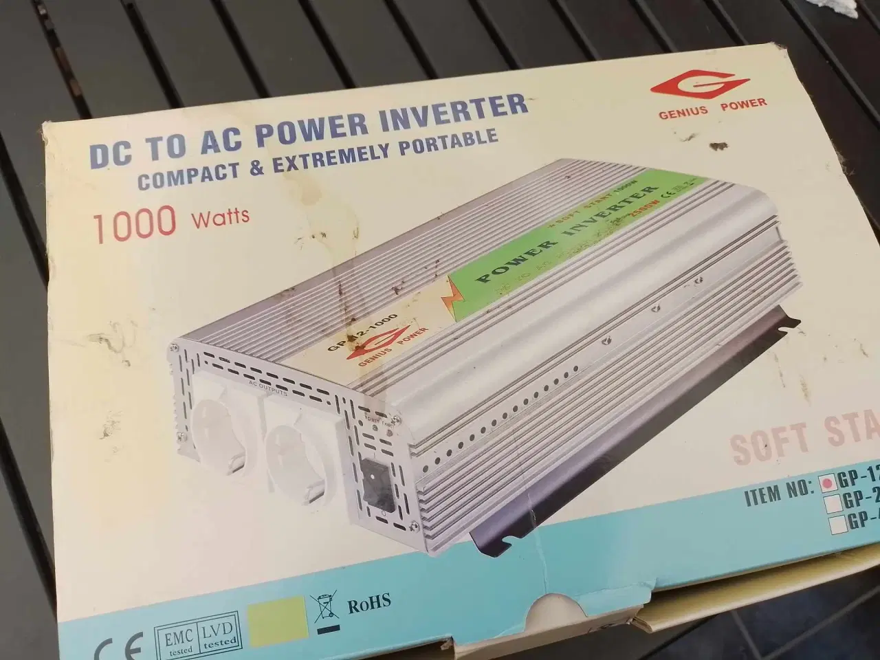 Billede 2 - Genius inverter Gp-12-1000