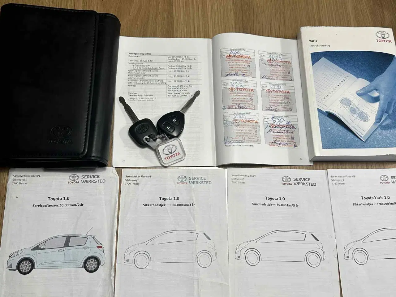 Billede 3 - Toyota Yaris 1,0 VVT-i T2 Touch - LAV KM