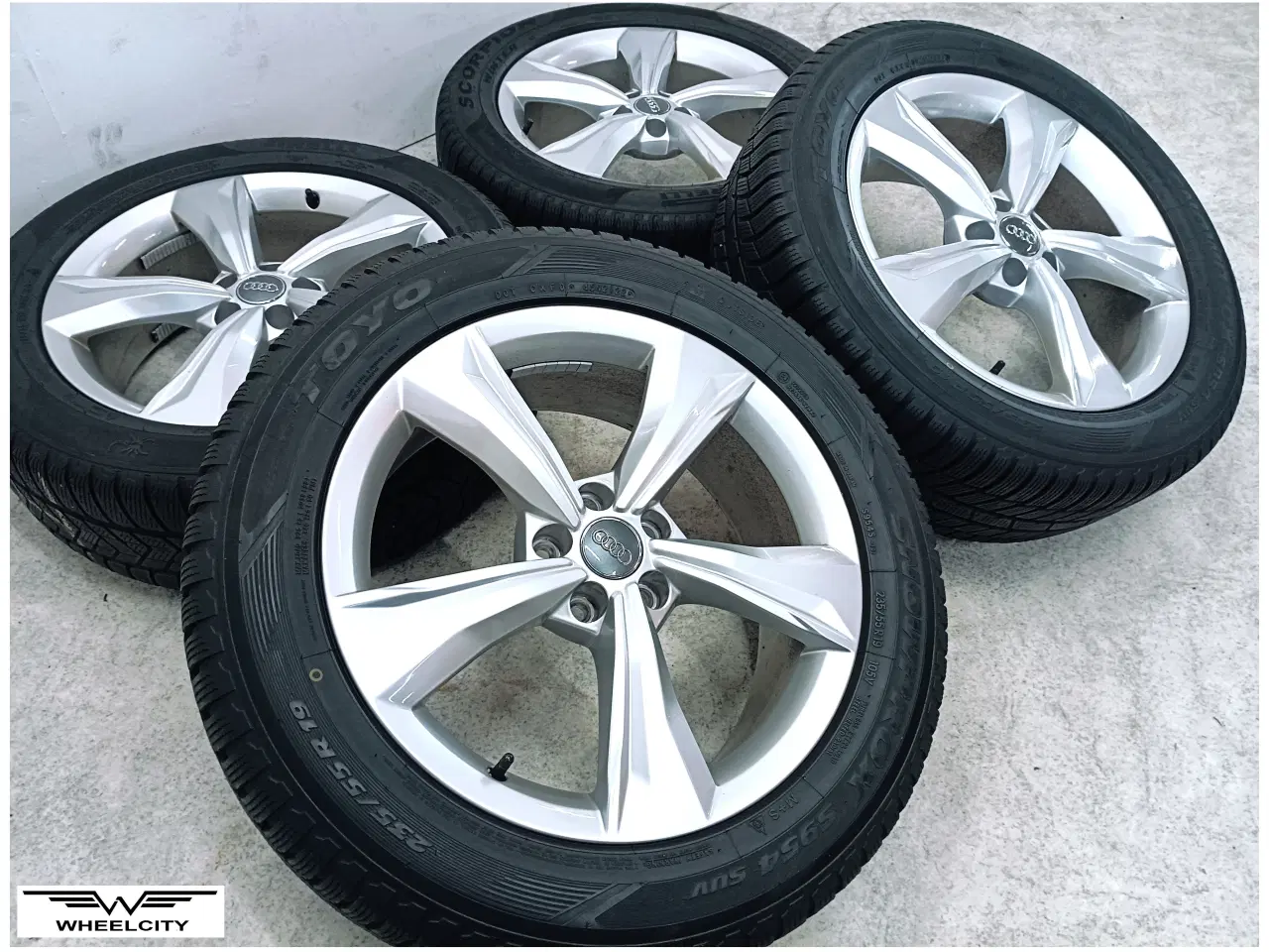 Billede 1 - 5x112 19" ET34 nav 66,5ø AUDI Q5 vintersæt