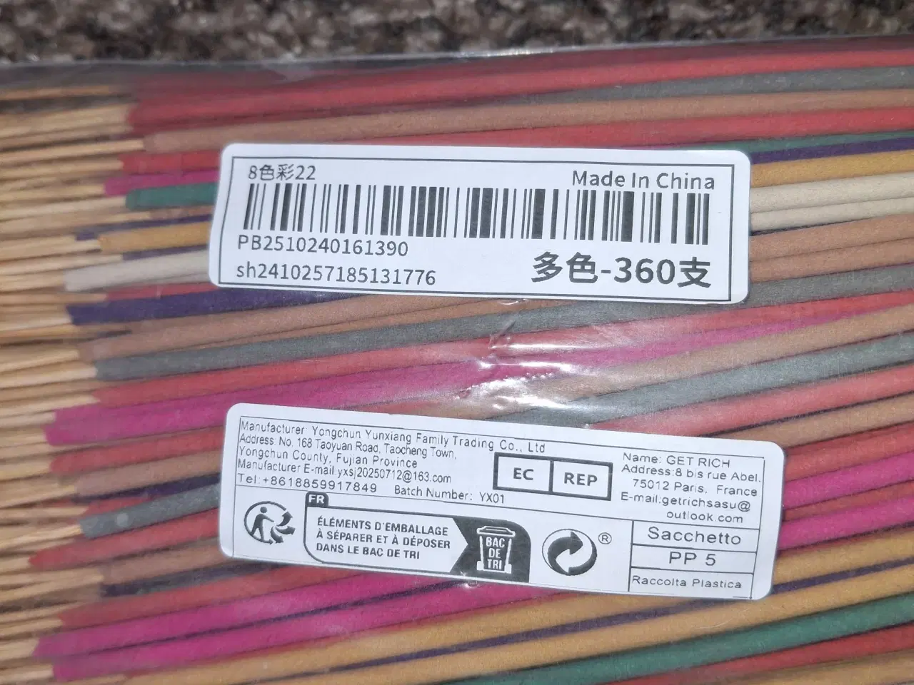 Billede 4 - Røgelsespinde ass.dufte - ca 350 stk