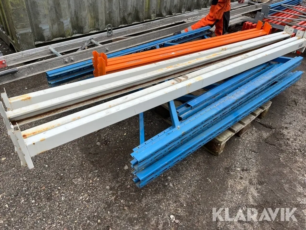 Billede 1 - Pallereol med 4 hylder