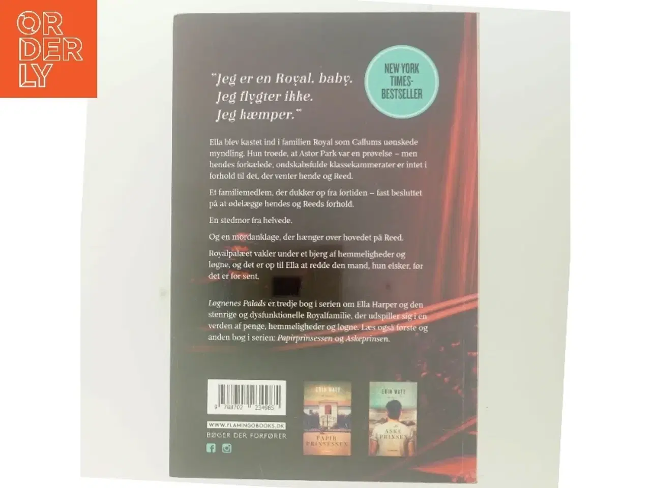 Billede 3 - Løgnenes palads af Erin Watt (Bog)