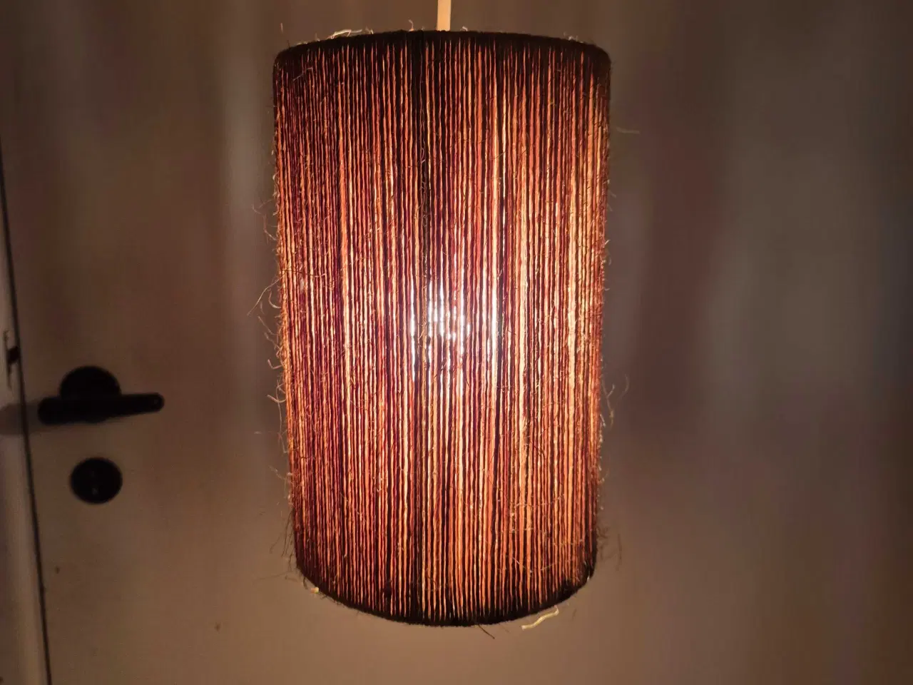 Billede 12 - Cylinderformet retropendel i hampesnor