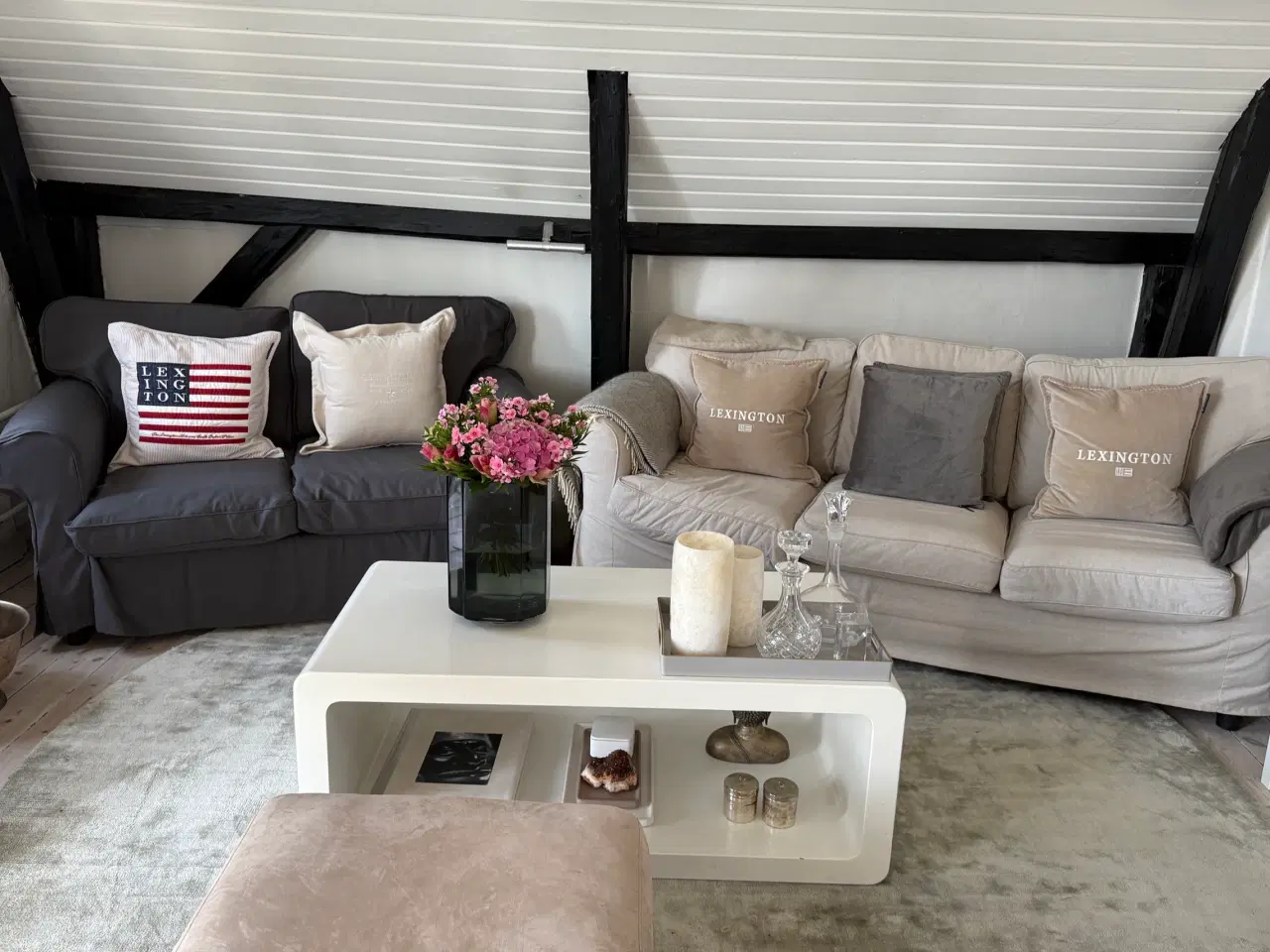 Billede 4 - ILVA sofa med IKEA betræk ektorp