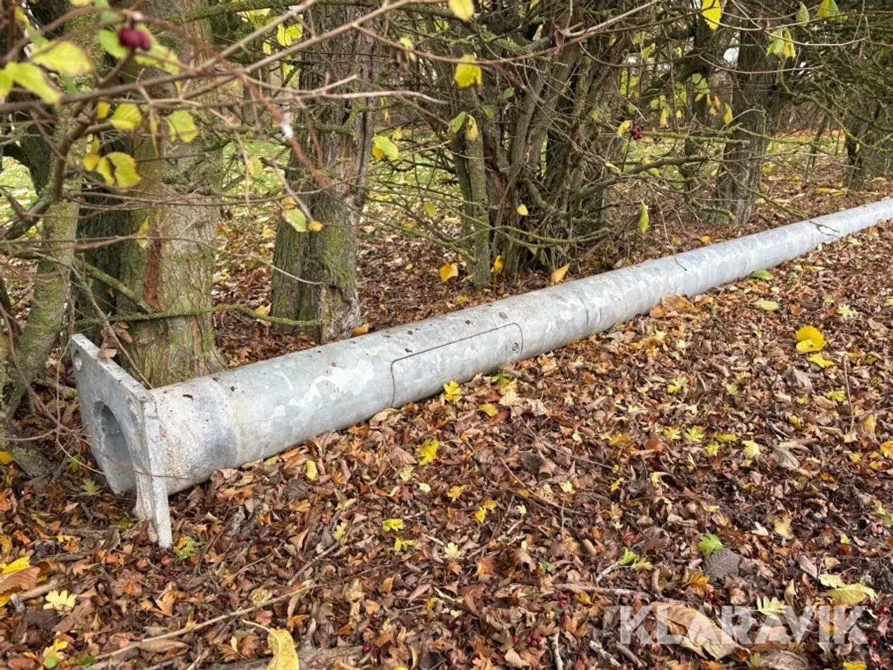 Billede 4 - Galvaniseret mast inkl fod 11m