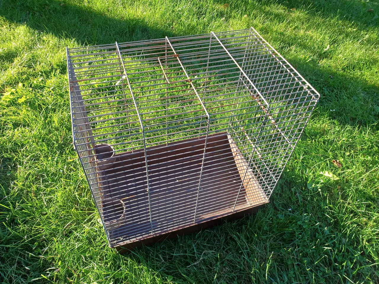 Billede 1 - Fuglebur med plastbakke