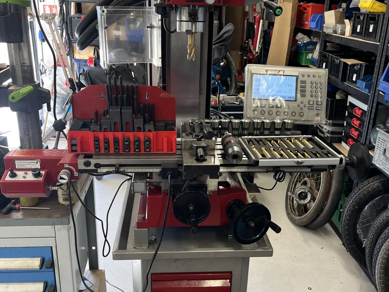 Billede 5 - Fræser Sieg SX3L med digital