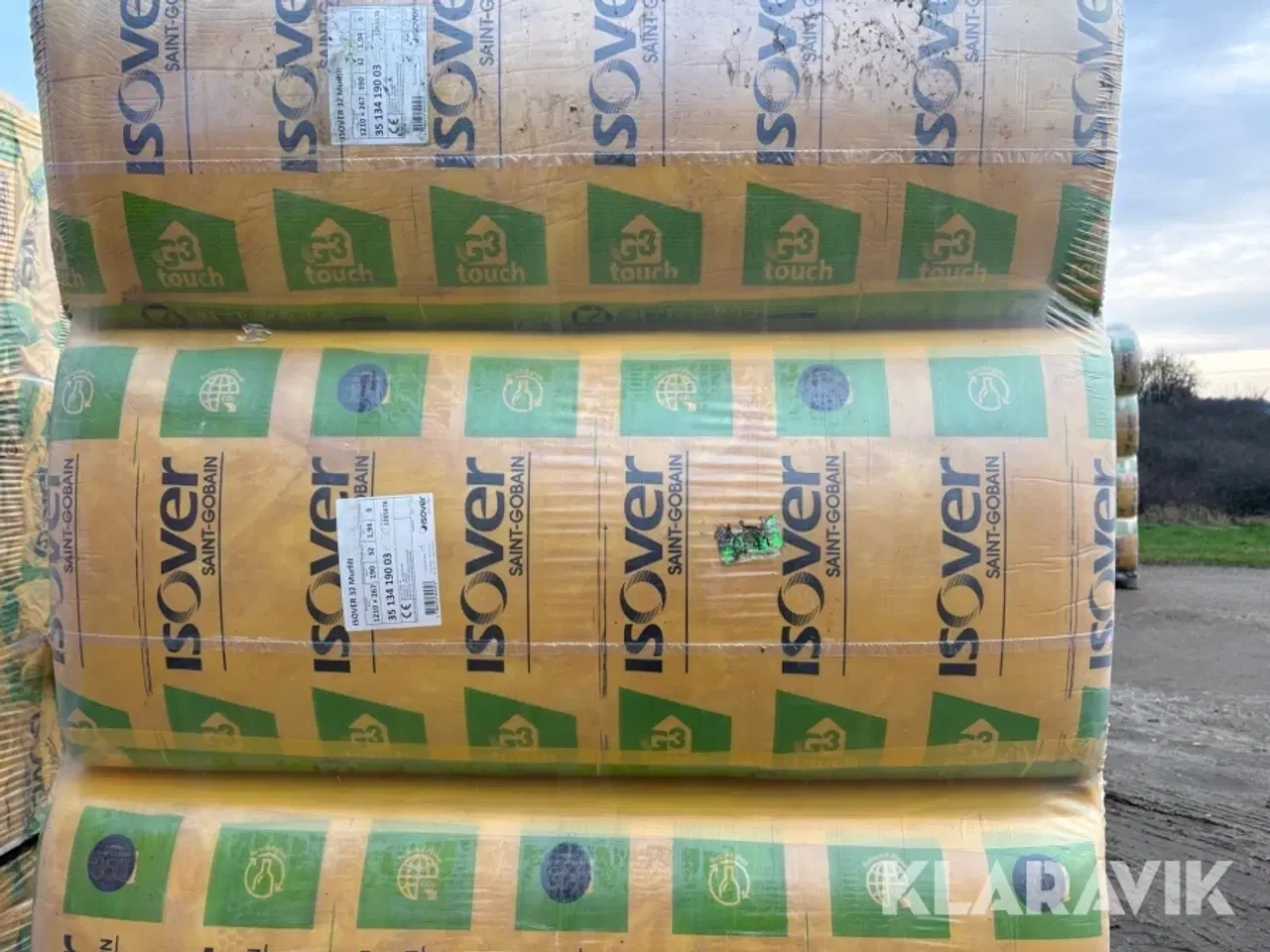 Billede 9 - Isolering Isover Murfilt - 2 paller af 31.01kvm