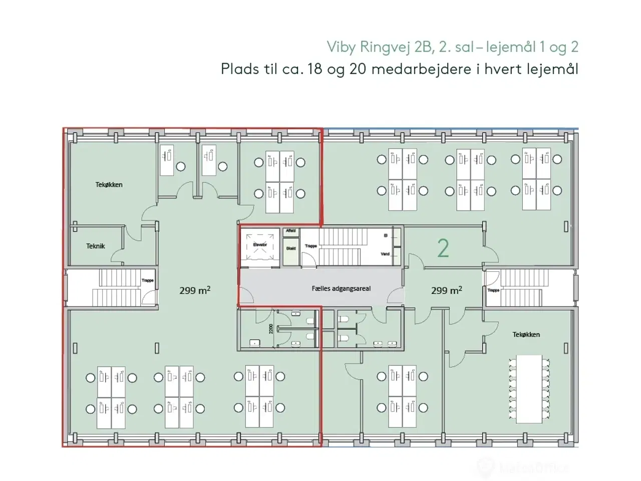 Billede 5 - Kontor eller klinik fra 299-598 m²