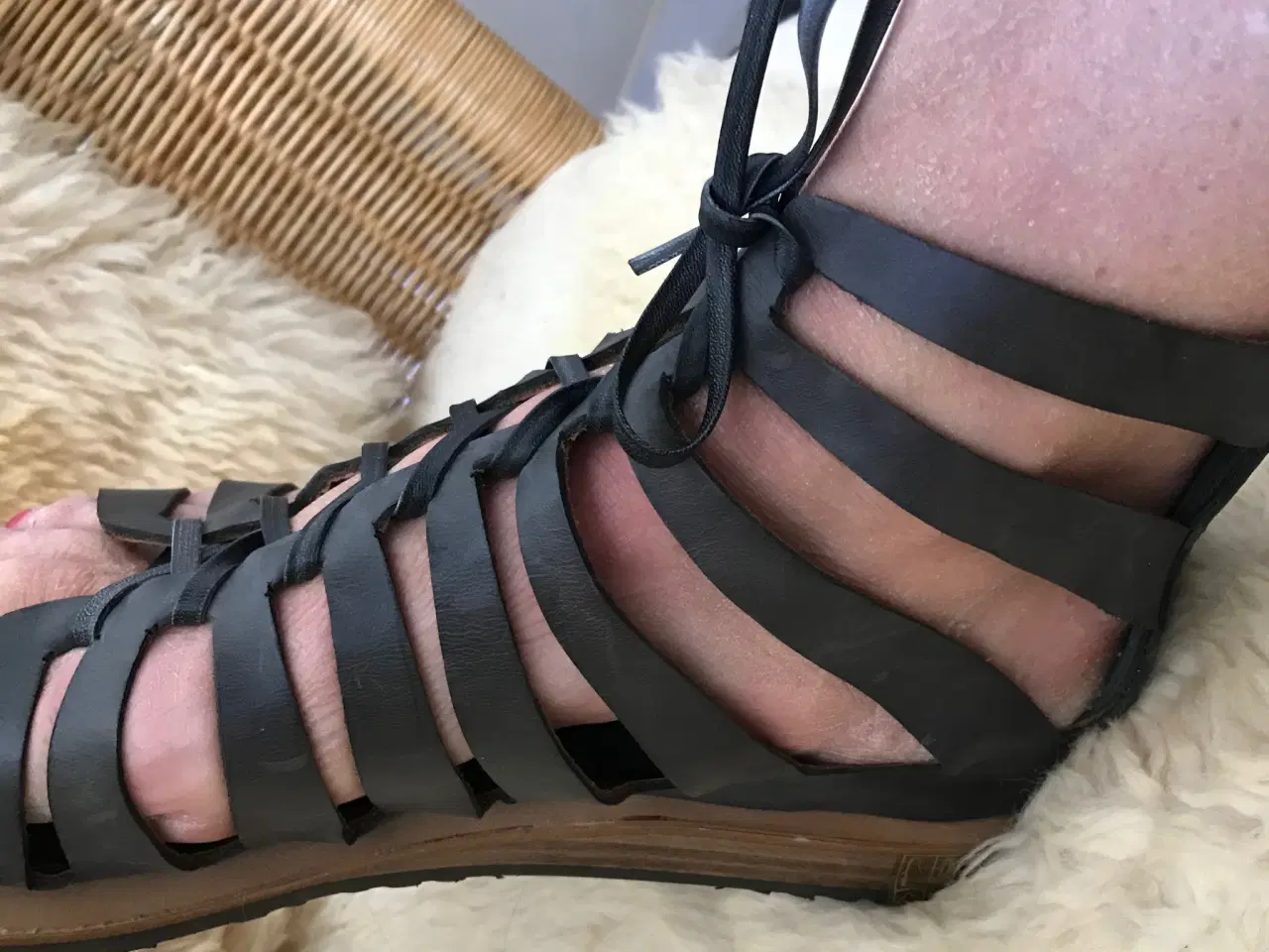 Billede 8 - Bubetti, blå sandaler, str 39,5