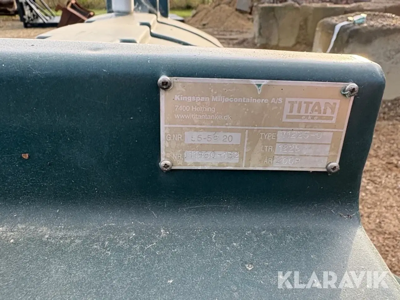 Billede 10 - Olietank Titan Eko R1225-0
