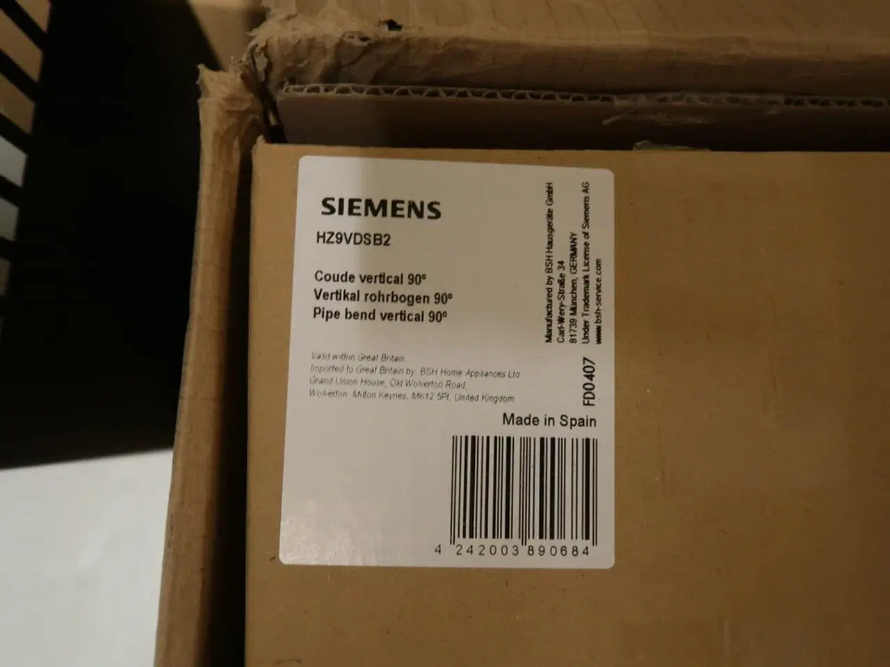 Billede 5 - Stort parti Siemens dele til emhætter m.m.
