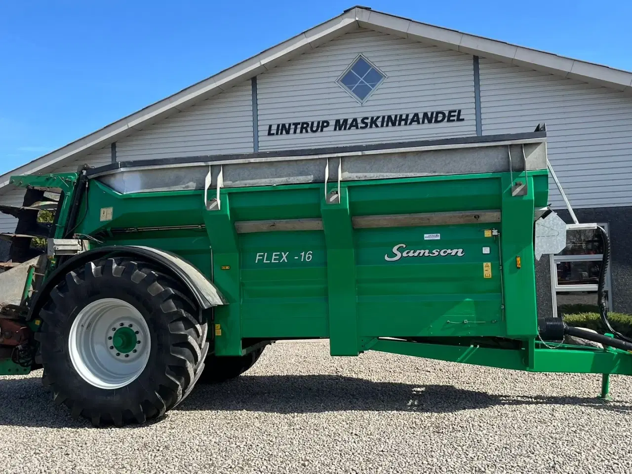 Billede 14 - Samson FLEX 16 Med overbygning, bagklap og de høje 620/75R34 hjul