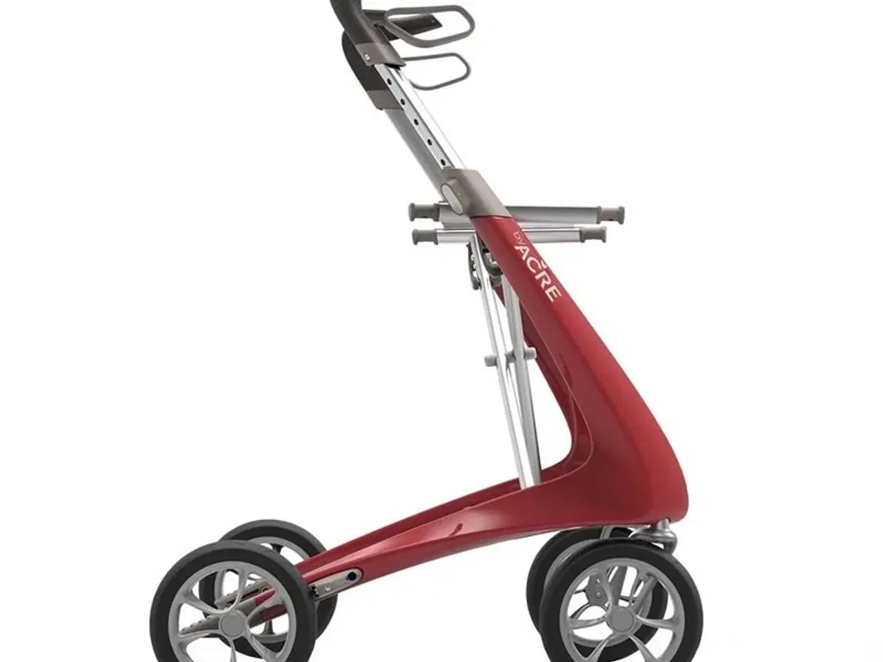 Billede 6 - Rollator - ByACRE Carbon Ultralight Komfort - Rød