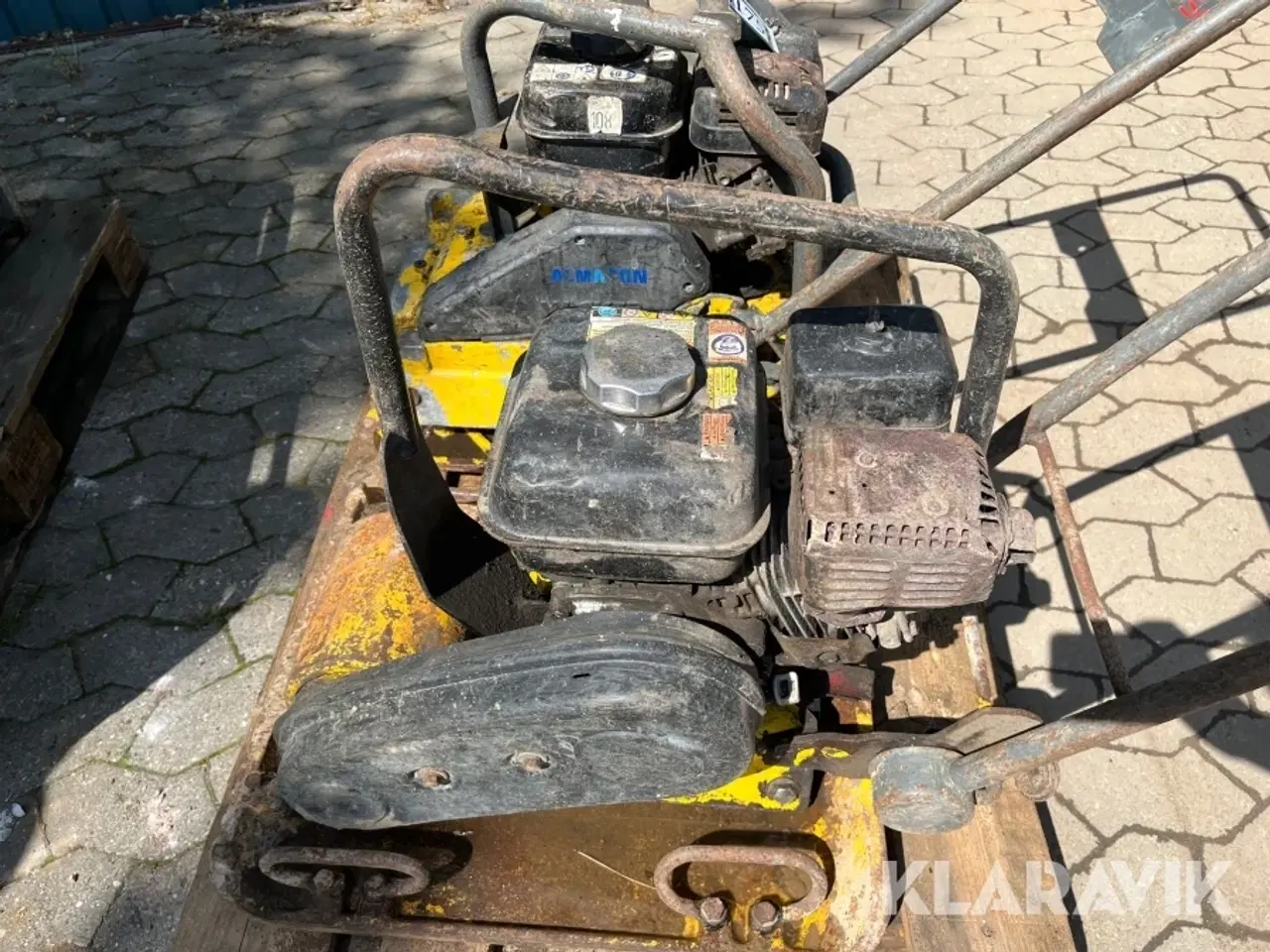 Billede 9 - Pladevibrator Wacker Neuson 80kg 2 styk