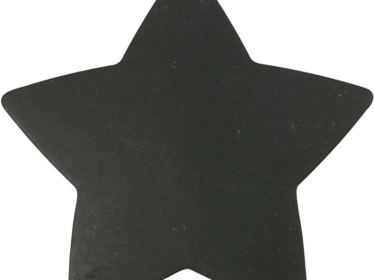 Billede 1 - Stjerne, diam. 37 mm, hulstr. 1 mm, sort, 1 stk.