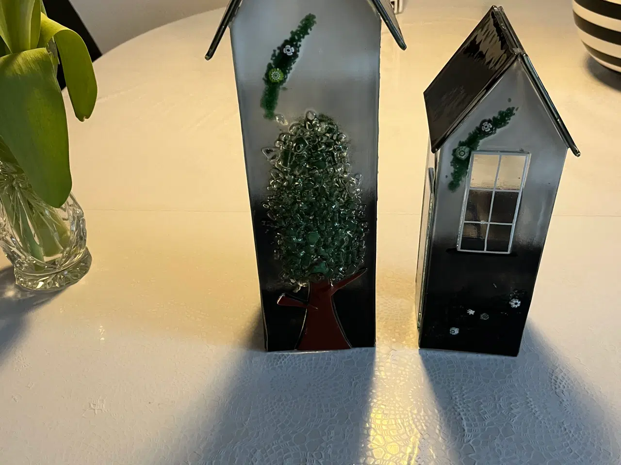 Billede 2 - Fine huse til lys  ny pris 1000 kr nu 450 kr